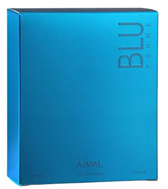 Ajmal Blu Femme  Perfume for Women Edp 50ml - samawa perfumes 