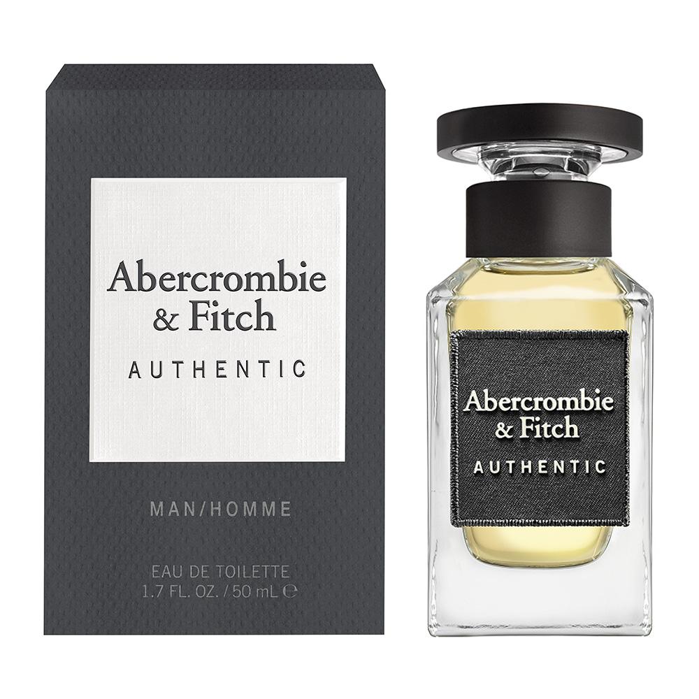 ABERCROMBIE & FITCH AUTHENTIC MAN  EDT 50 ml - samawa perfumes 