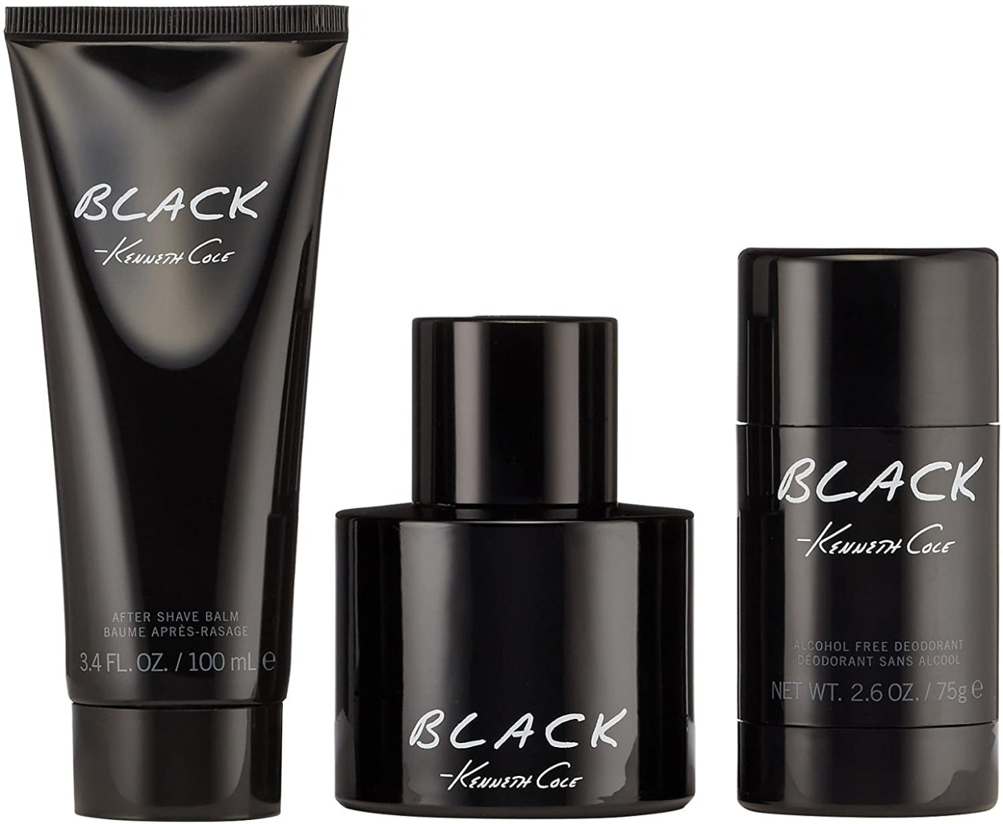 Kenneth Cole Black 3 Piece Gift Set For Men - samawa perfumes 