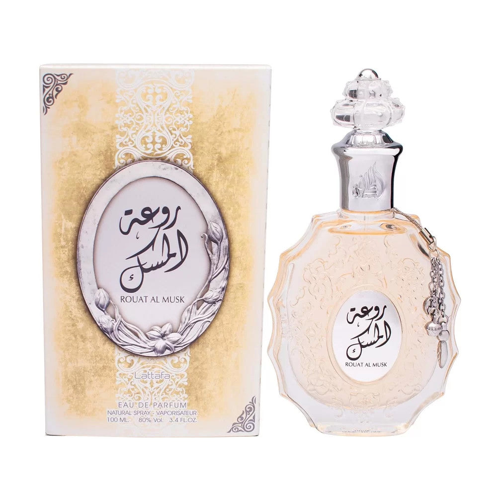 Lattafa Rouat Al Musk Perfume for Woman, Eau de Parfum, 100ml