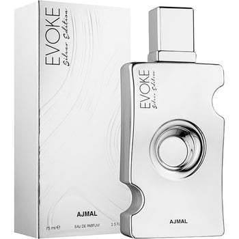 Ajmal Evoke Silver Edition Perfume For Women, EDP, 75ml - samawa perfumes 