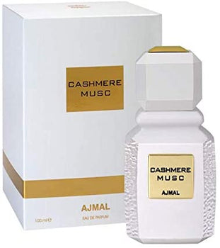 Ajmal Cashmere Musc Perfume For Unisex, EDP, 100ml - samawa perfumes 