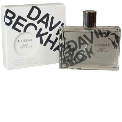 Beckham Homme for Men Eau de Toilette, 75 ml - samawa perfumes 