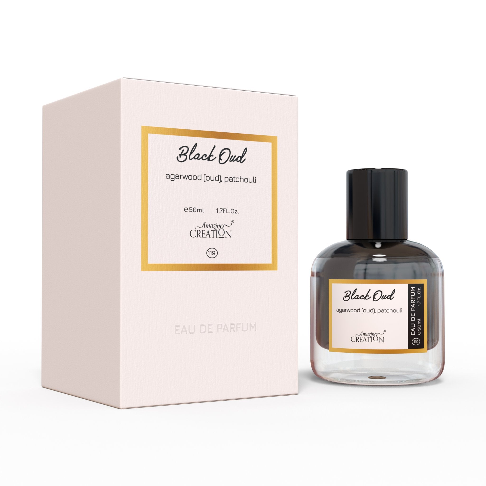Amazing Creation Black Oud Perfume For Unisex EDP PFB00119