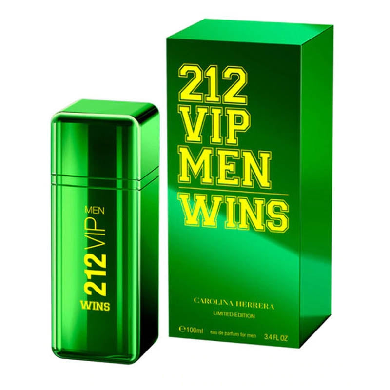 Carolina Herrera 212 VIP Wins Limited Edition for Men EDP 100 ML - samawa perfumes 