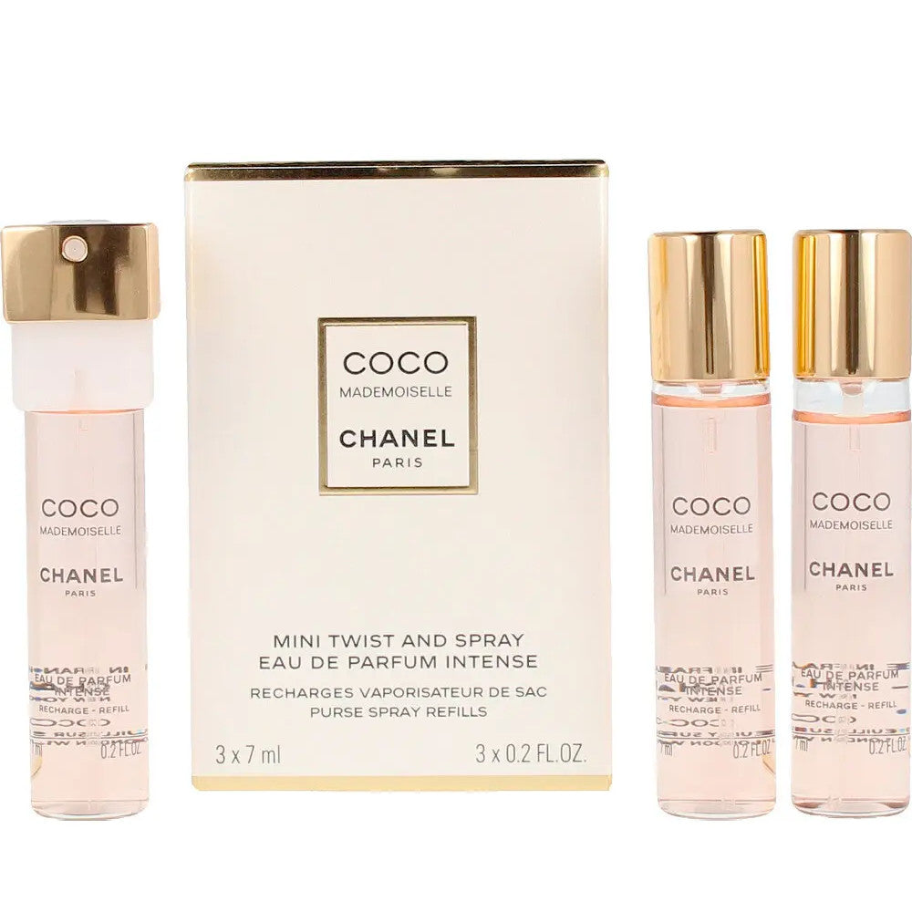 CHANEL COCO MADEMOISELLE EDT SPRAY IN GOLD REFILLABLE CASE 3.3OZ