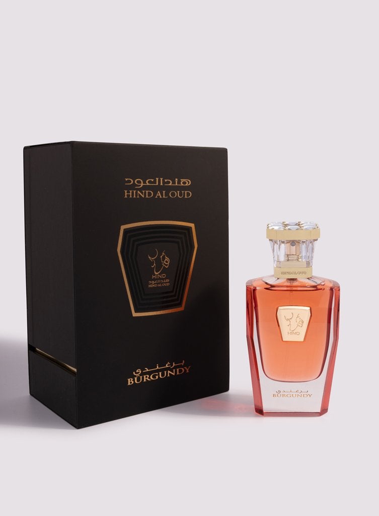 Hind Al Oud Burgundy Parfum For Unisex 50ml - samawa perfumes 