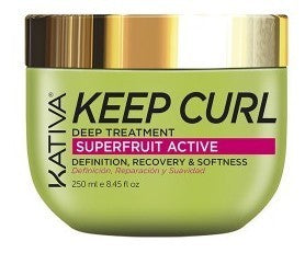 Kativa Keep Curl Deep Treatment Cream, 500ml - samawa perfumes 
