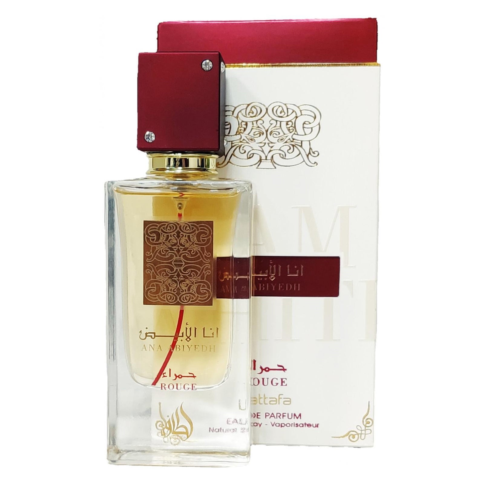 Lattafa Ana Abiyedh Rouge Perfume For Men and Women, EDP, 60ml
