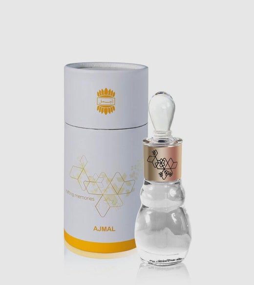 Ajmal Musk Silk Perfume Oil  Unisex 24 gms - samawa perfumes 