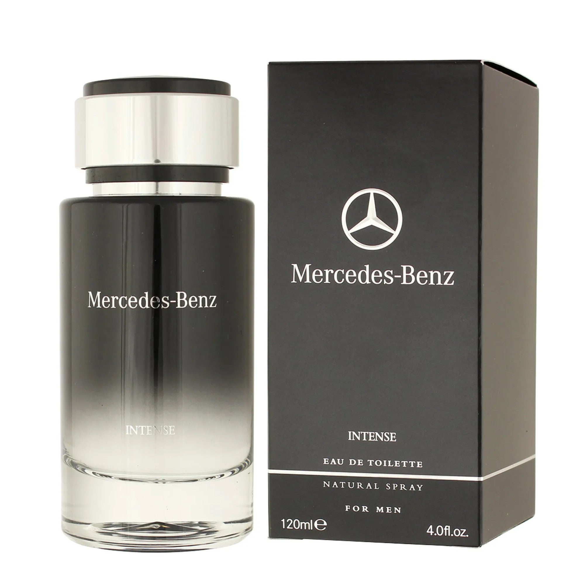 Mercedes-Benz INTENSE 4.0 OZ EAU DE TOILETTE SPRAY NEW in Box