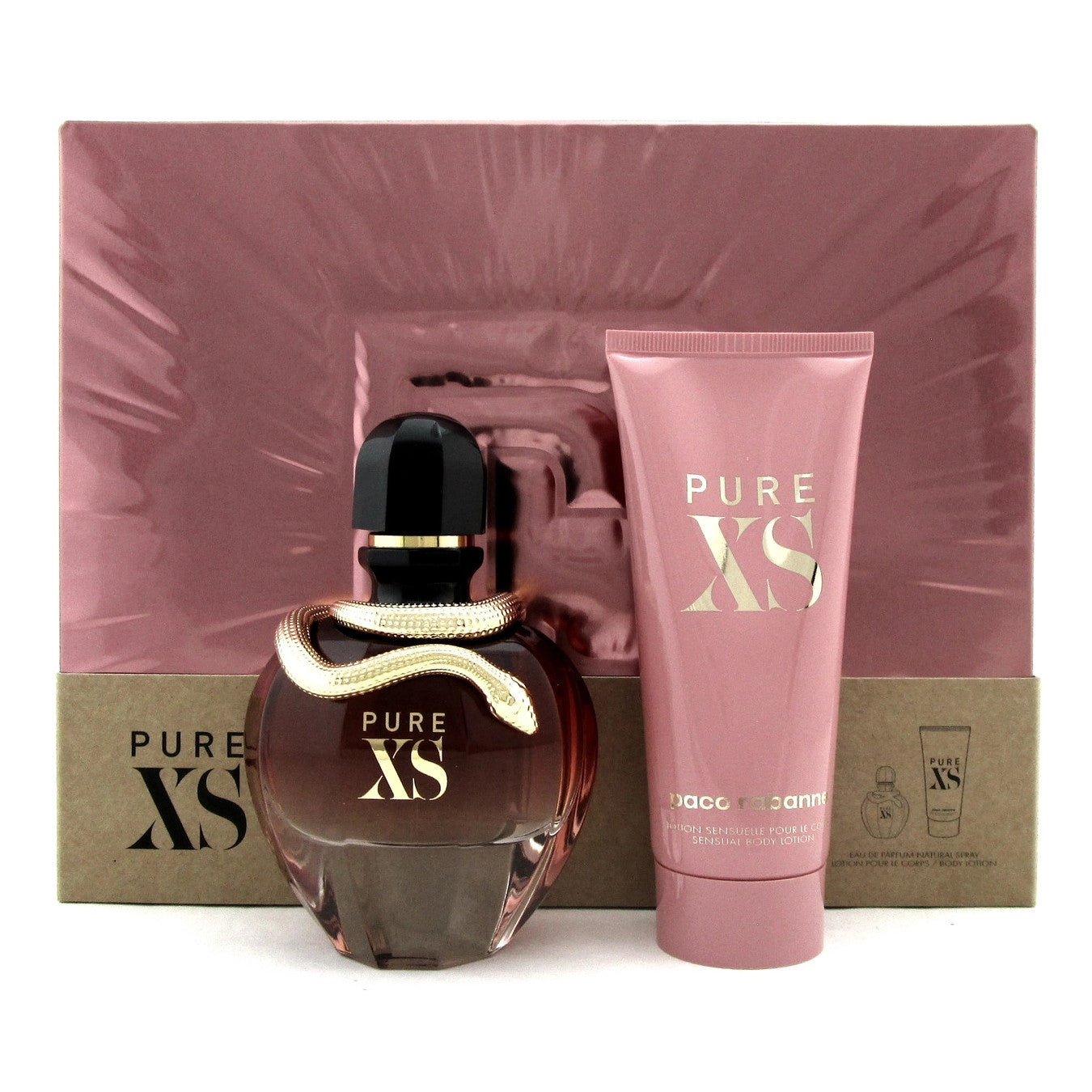 Pure xs womens gift set top