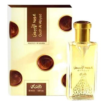 Rasasi Oudh Al Abiyad perfume for Men and Women EDP, 50 ml - samawa perfumes 