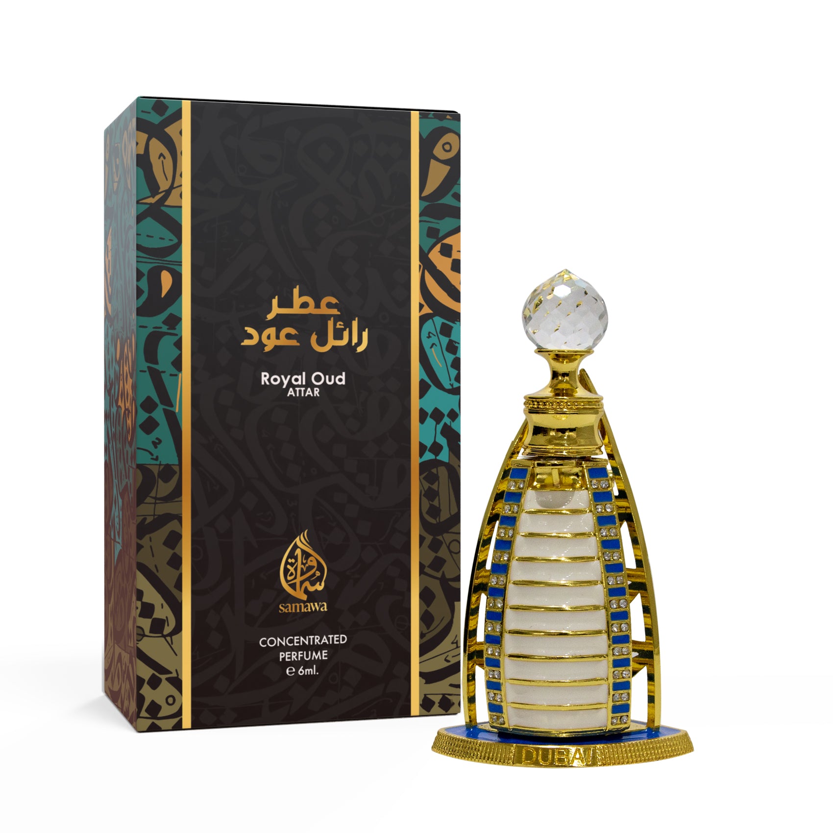 Samawa Royal Oud Concentrated Perfume Oil 6ml