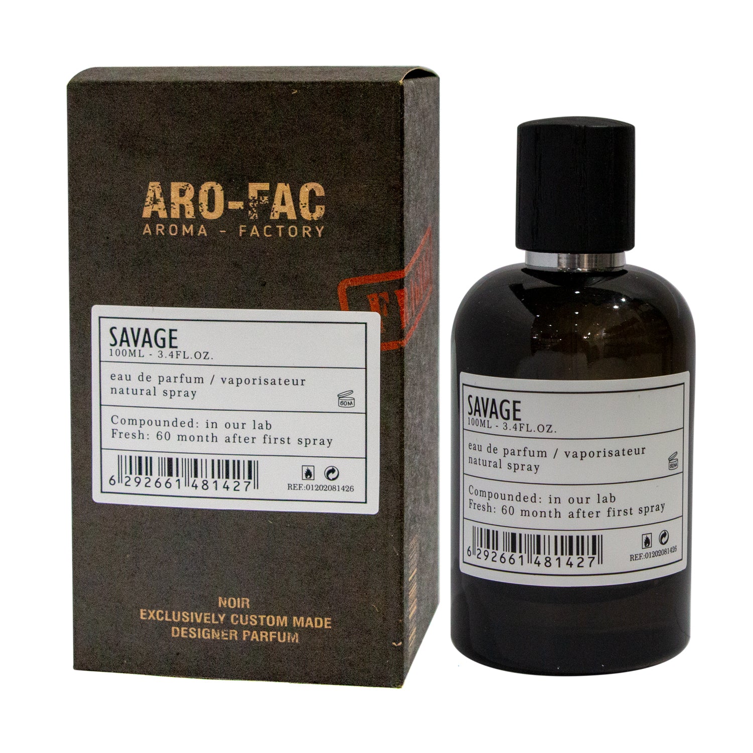 Dhamma Aro-Fac Savage Perfume For Unisex EDP 100ml – samawa perfumes