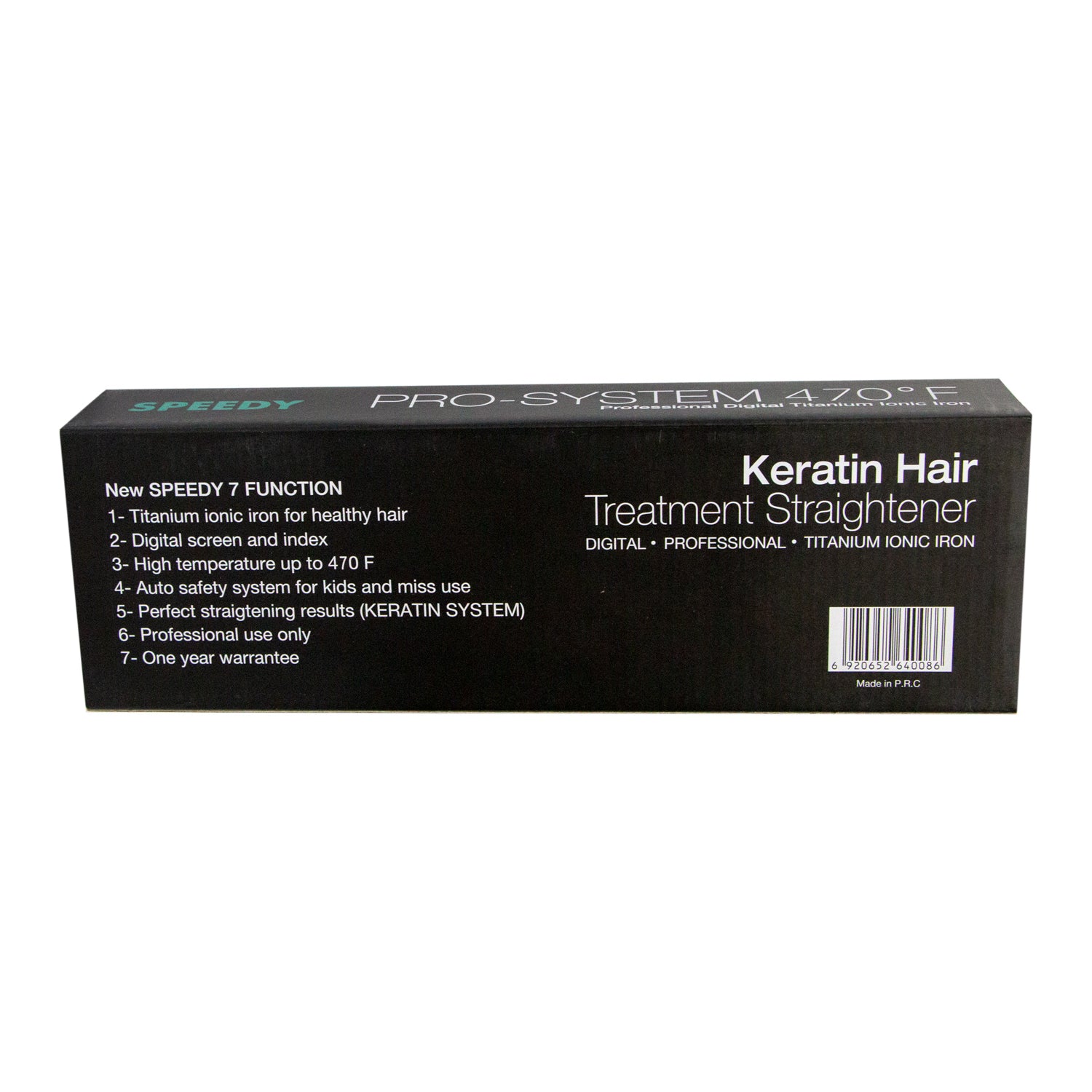 Speedy Keratin Hair Treatment Straightener - samawa perfumes 