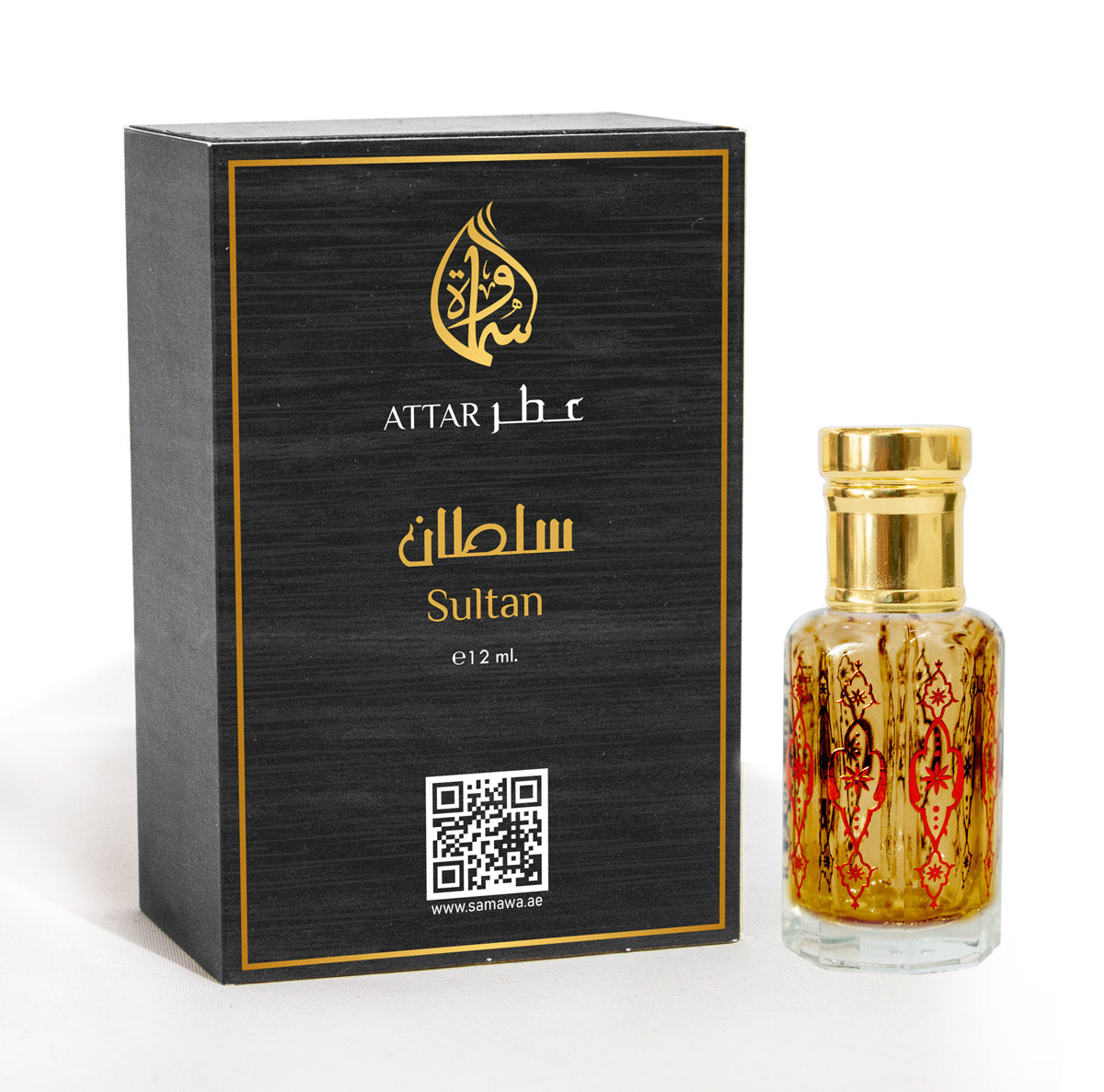 Samawa Sultan Attar, Concentrated Perfume Oil For Unisex - samawa perfumes 