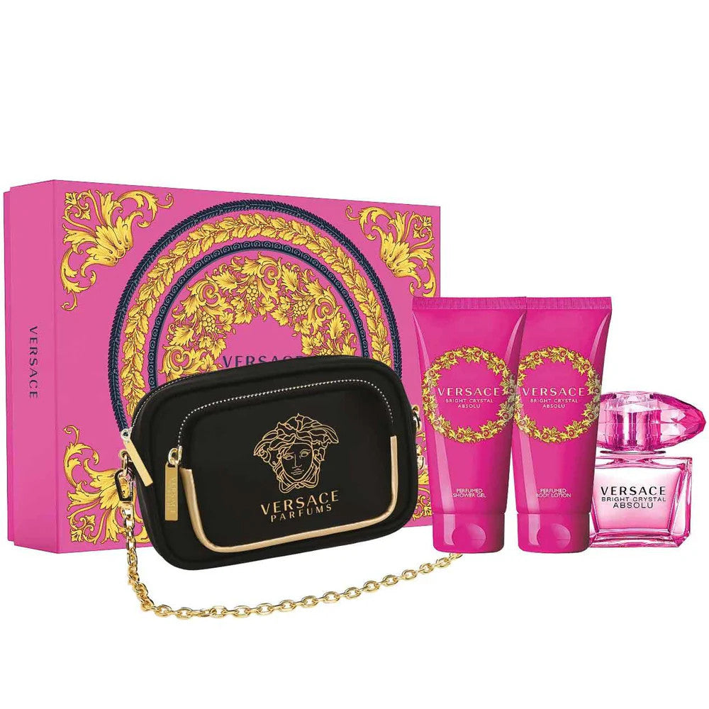 Versace Bright Crystal Absolu Gift Set For Women – samawa perfumes