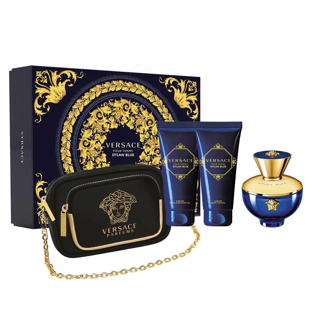 Versace dylan blue gift set sale for her