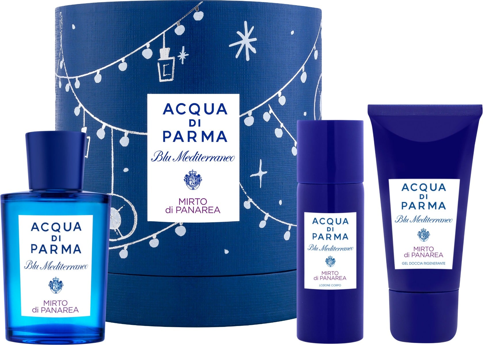 Acqua Di Parma Blu Mediterraneo Mirto Di Panarea Set For Unisex