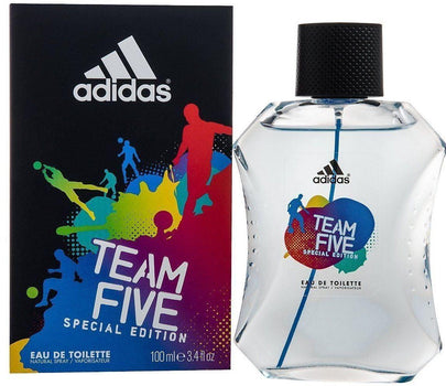 Adidas Team Five, Perfume for Men, EDT 100ml - samawa perfumes 