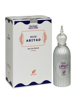 Afnan MUSK ABIYAD for Unisex  EDP 100ml - samawa perfumes 