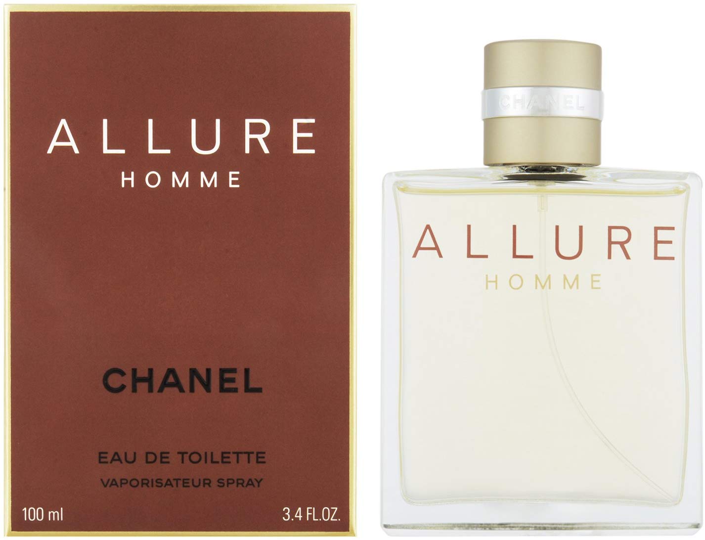 Allure Homme by Chanel Perfume for Men - Eau de Toilette, 100ml