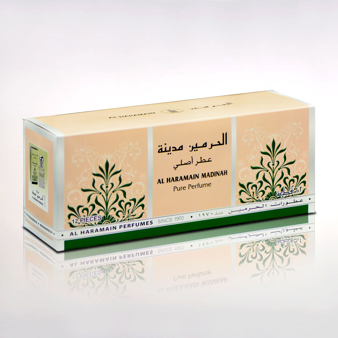 Al Haramain Madinah Concentrated Perfume Oil 15ml – samawa perfumes
