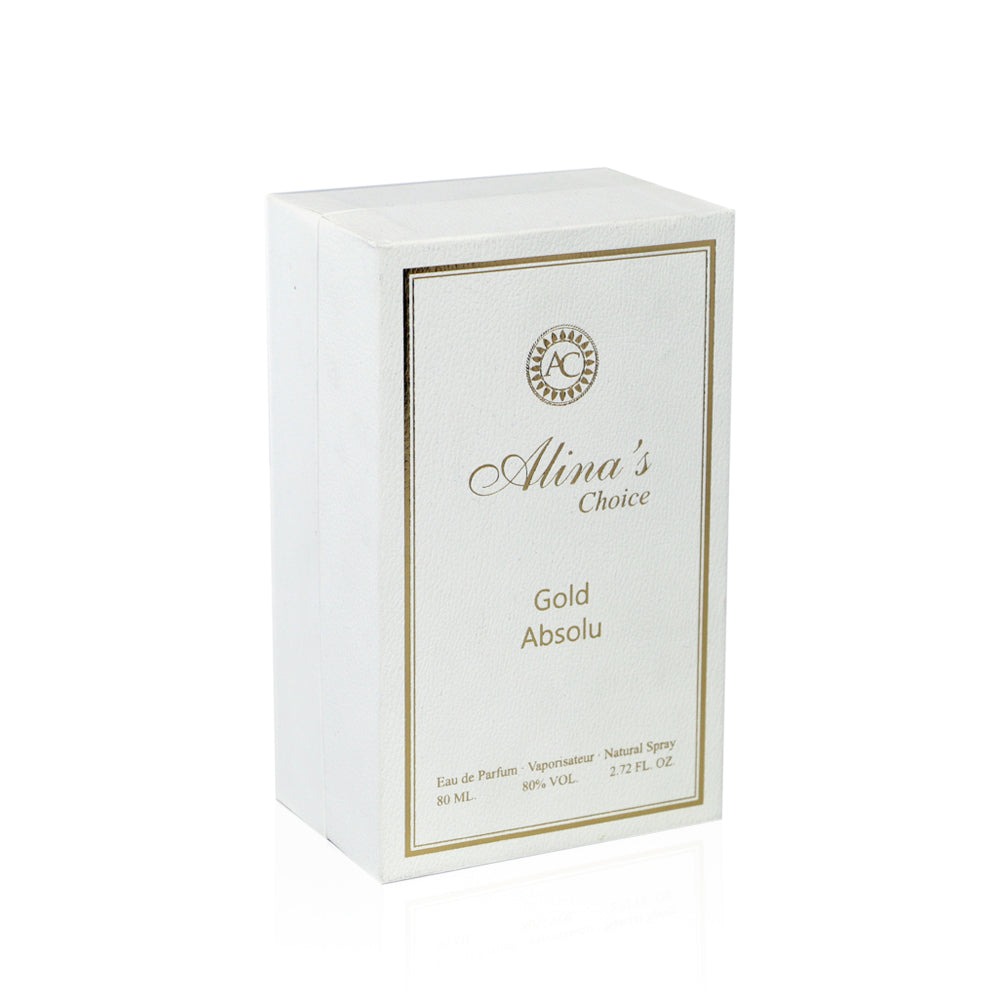 Alinas Choice Gold Absolu EDP 80ml - samawa perfumes 