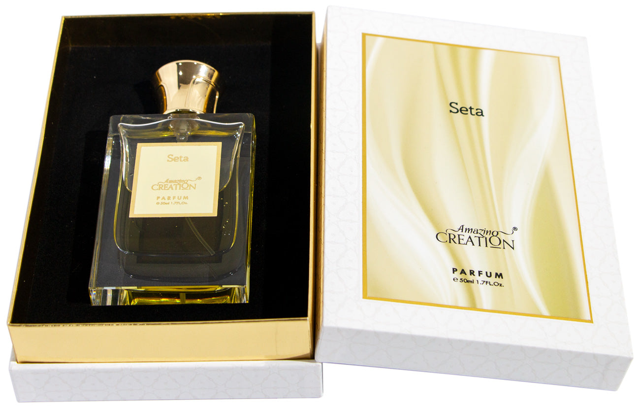 Seta by Amazing Creation, Perfume for Men and Women, Parfum, 50 ml - samawa perfumes 