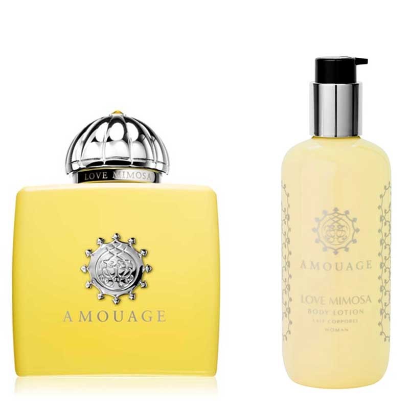 Amouage Love Mimosa Gift Set For Women EDP 100 ml Body