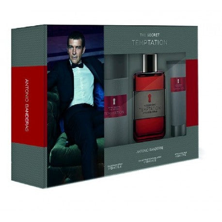 Antonio Banderas . Secret Temptation 100 + Ma + Deo 2017 - samawa perfumes 