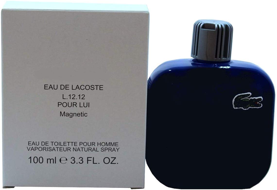 Eau De Lacoste Magnetic L.12.12 by Lacoste, Perfume for Men - Eau de Toilette, 100ml - samawa perfumes 