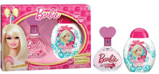 Barbie perfume gift shop set
