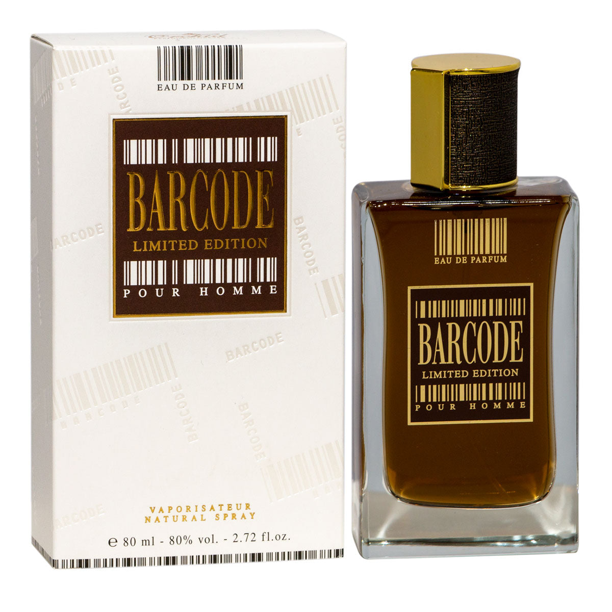 Bar Code Limited Edition Barcode Limited Edition Pour Homme (Brown) for Men EDP 80ml – samawa ...