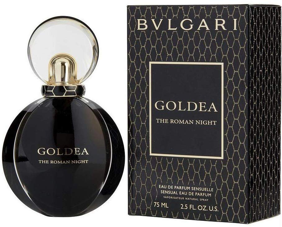 Bvlgari Perfume  - Bvlgari Goldea The Roman Night - perfumes for women, 75 ml - Sensual EDP Spray - samawa perfumes 
