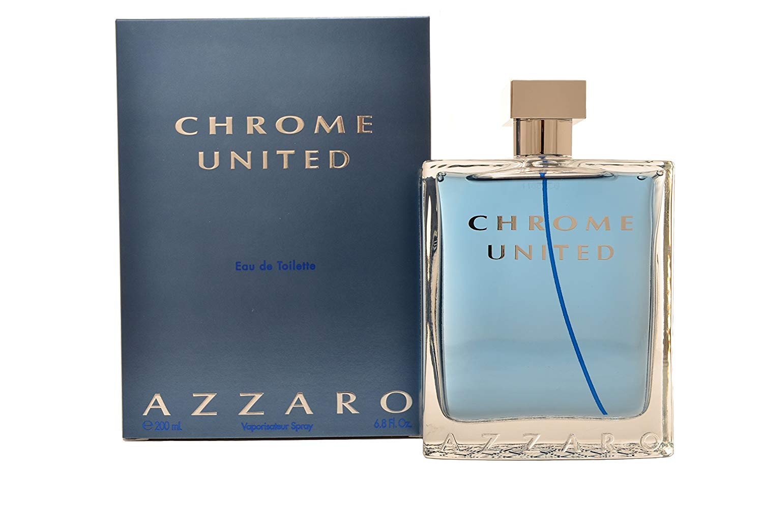 Chrome United by Azzaro for Men Eau de Toilette 200 ml samawa