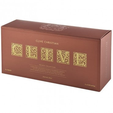 CLIVE CHRISTIAN C GREEN FLORAL+L FLORAL CHYPRE+I WOODY FLORAL+V FRUITY FLORAL+E GREEN FOUGERE 5X10ML - samawa perfumes 
