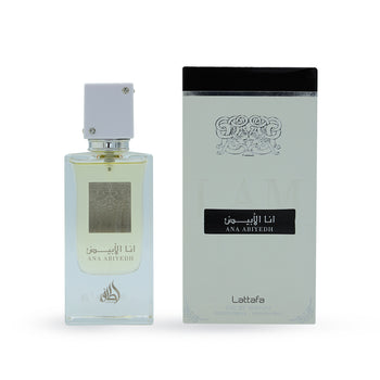 Lattafa Ana Abiyedh for Men & Women, 60ml Eau de Parfum - Samawa Perfumes