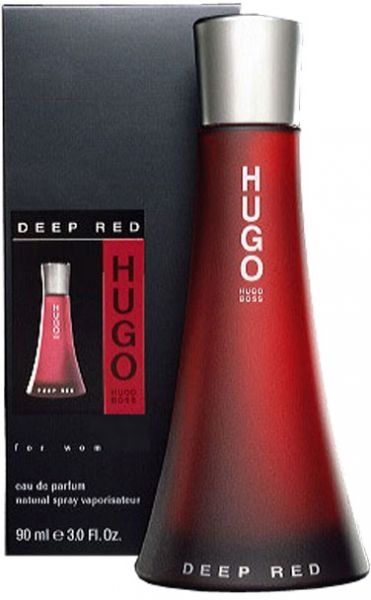 Deep Red by Hugo Boss for Women - Eau de Parfum, 90ml - samawa perfumes 
