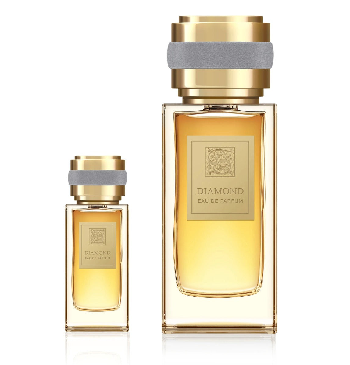 Signature Diamond Edp Perfume For Men, 100 ml + 15ml - samawa perfumes 