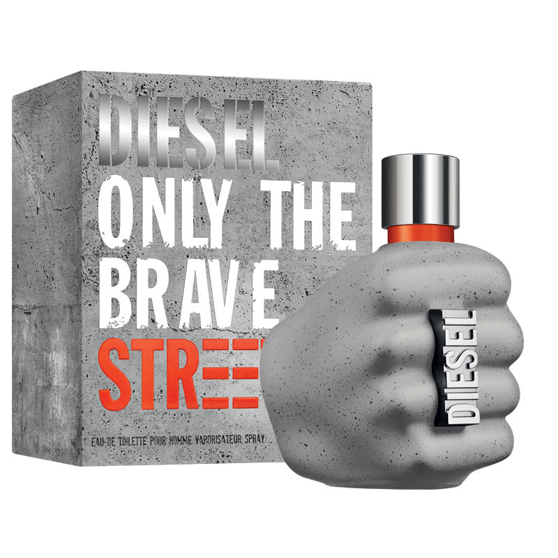 DIESEL ONLY THE BRAVE STREET POUR HOMME - PERFUME FOR MEN - EDT 75 ml - samawa perfumes 