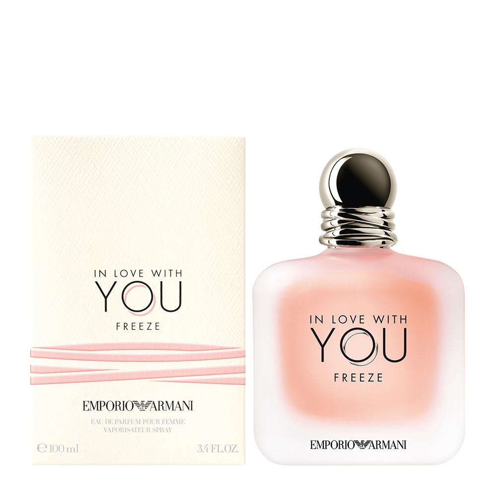 GIORGIO ARMANI EMPORIO ARMANI IN LOVE WITH YOU  FREEZE POUR FEMME FOR WOMEN EDP 100 ml - samawa perfumes 
