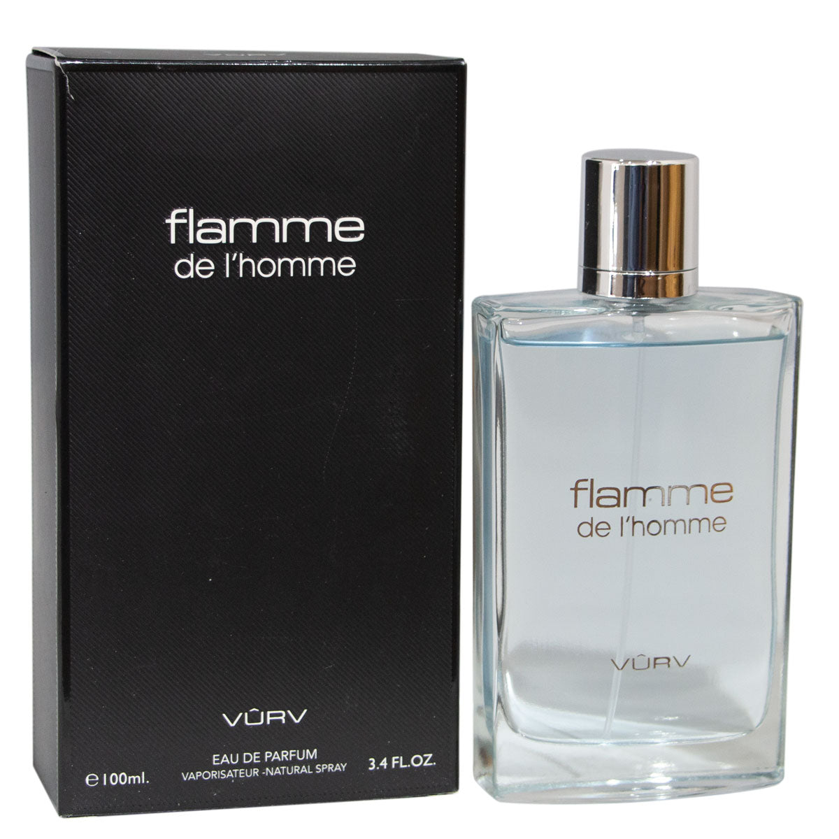 Vurv Flamme De L'Homme Perfume For Men - Eau de Parfum,100ml - samawa perfumes 