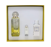 Hermes Le Jardin De Monsieur Li For Unisex Set Edt 100 ml + Edt 7.5 ml + Moisturizing Body Lotion 80 ml - samawa perfumes 