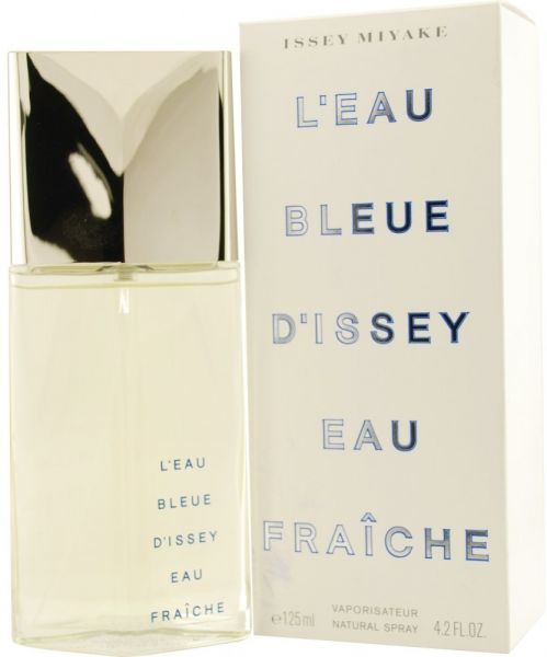 Issey Miyake L'Eau Bleu d'Issey Eau Fraiche for Men Eau de Toilette, 125ml - samawa perfumes 