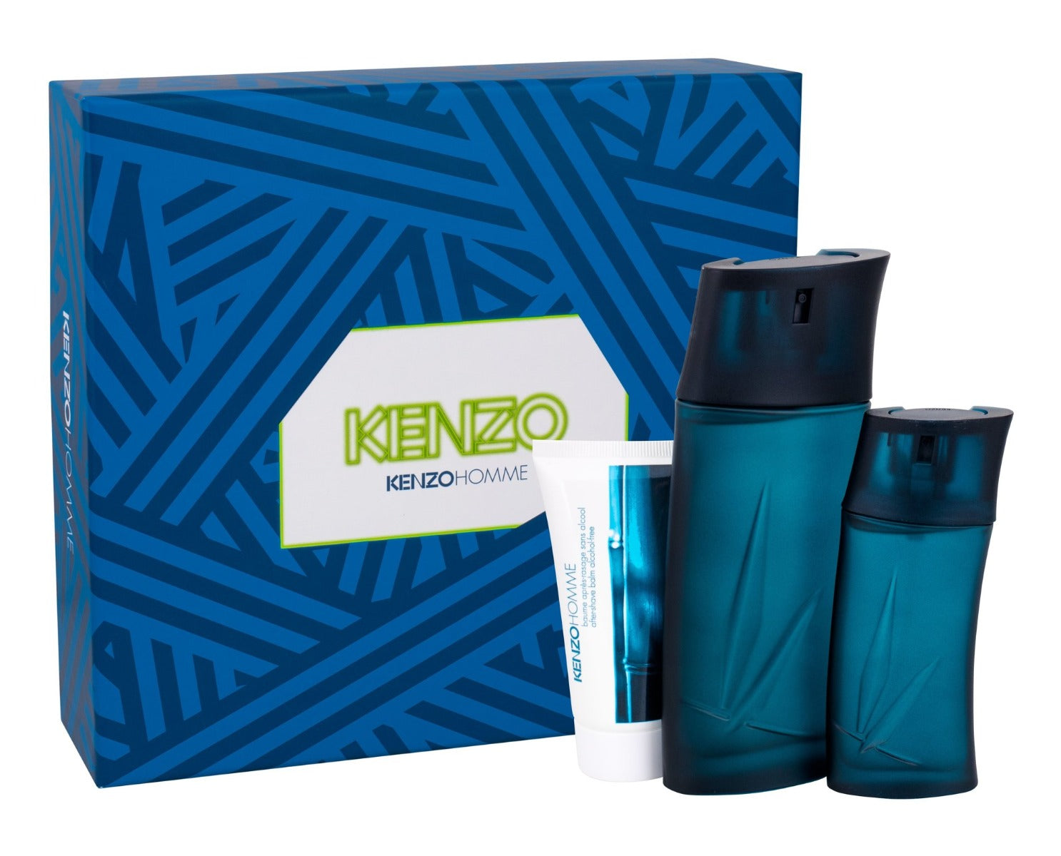 Kenzo Homme Set For Men EDT 100 ml EDT 30 ml Aftershave Balm 50 ml samawa perfumes