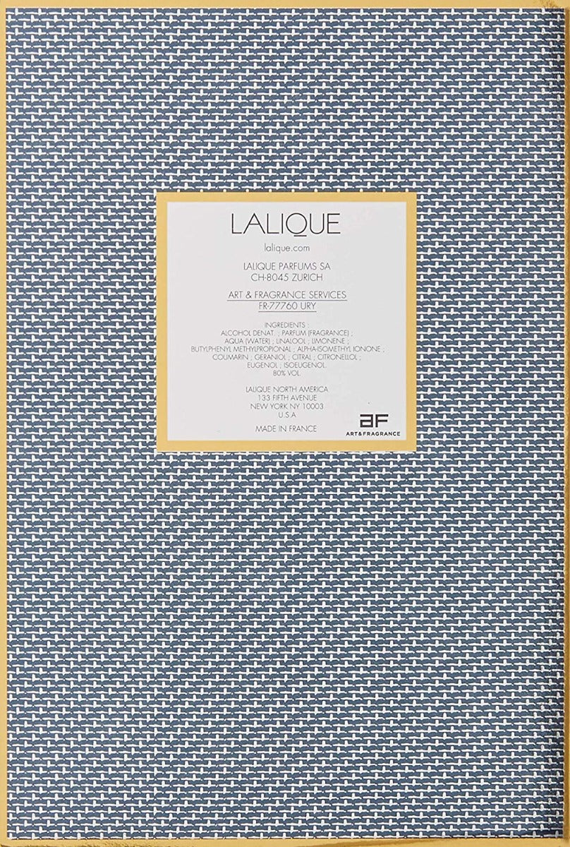 LALIQUE POUR HOMME , Perfume for Men ,  EDP 125 ml - samawa perfumes 