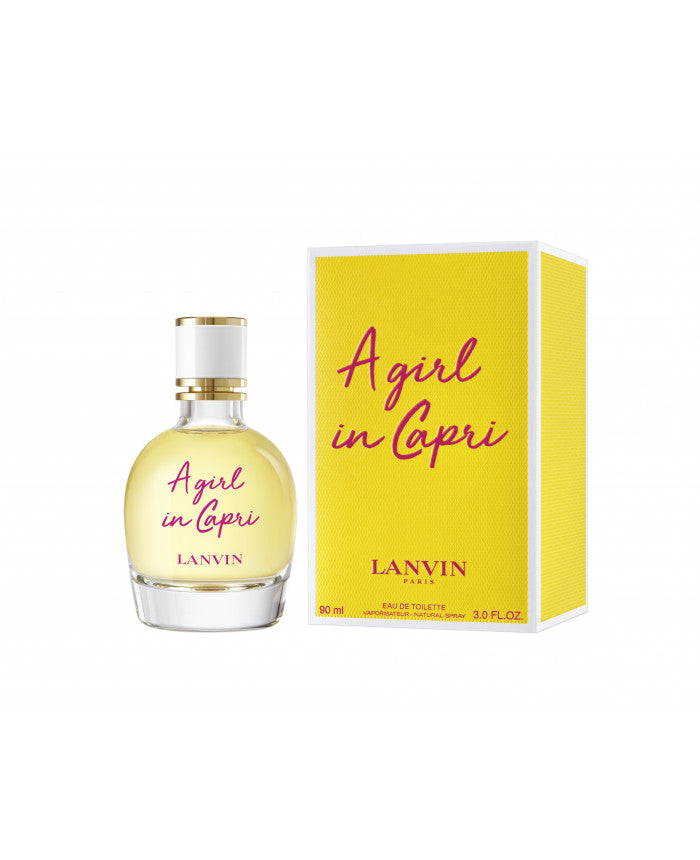 LANVIN A GIRL IN CAPRI FOR WOMEN EDT 90 ml - samawa perfumes 