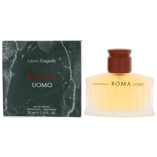 LAURA BIAGIOTTI ROMA UOMO FOR MEN EDT 75 ml - samawa perfumes 